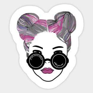 face girls Sticker